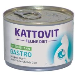 Kattovit Gastro Comida Húmeda Para Gatos -Ofertas Mascotas Tienda 57384 PLA rgb Kattovit gastro truthahn 175g 5 5