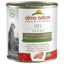 Almo Nature HFC 6 X 280 G -Ofertas Mascotas Tienda 57412 pla almo nature natural huhngarnelen 5