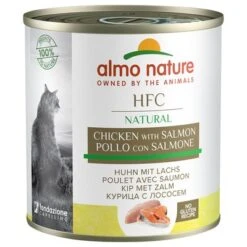 Almo Nature HFC 12 X 280 G - Pack Ahorro -Ofertas Mascotas Tienda 57413 pla almonatureclassic chickensalmon 6x280g 7