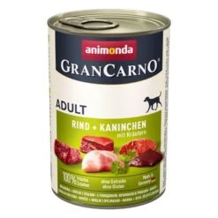 Animonda GranCarno Original Adult 6 X 400 G -Ofertas Mascotas Tienda 58168 pla animonda grancarno adult rindkaninchen 400g 1