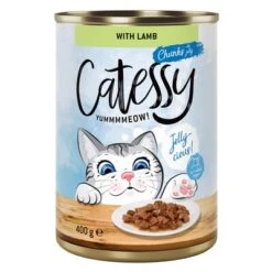 Catessy Bocaditos 24 X 400 G En Latas - Pack Ahorro -Ofertas Mascotas Tienda 59433 pla catessy jelly lamb 400g 6