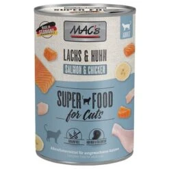 MAC's 12 X 400 G En Latas Para Gatos 15 MAC's 12 X 400 G En Latas Para Gatos -Ofertas Mascotas Tienda 63600 pla macs katzenfutter lachs huehnchen 400g hs 01 3