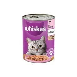Whiskas 1+ Años En Lata 24 X 400 G -Ofertas Mascotas Tienda 64738 whiskas 1plus lachs 12x400g hs 08 7