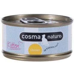Pack Ahorro: Cosma Nature Kitten 24 X 70 G -Ofertas Mascotas Tienda 64777 pla cosma kitten chicken 70g 9