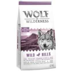 Oferta De Prueba Wolf Of Wilderness: Pienso + Comida Húmeda -Ofertas Mascotas Tienda 65186 pla wolf of wilderness trockenfutter wild hills 12kg 0