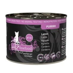 Catz Finefood Purrrr En Latas 6 X 200 / 190 G -Ofertas Mascotas Tienda 67875 pla petsnature catzfinefood purrrrdose lamm 200g hs 01 3