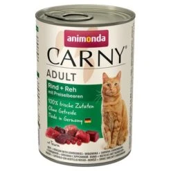 Animonda Carny Adult 6 X 400 G -Ofertas Mascotas Tienda 68265 pla animonda carny adult rind reh mit preiselbeeren 400g hs 01 5