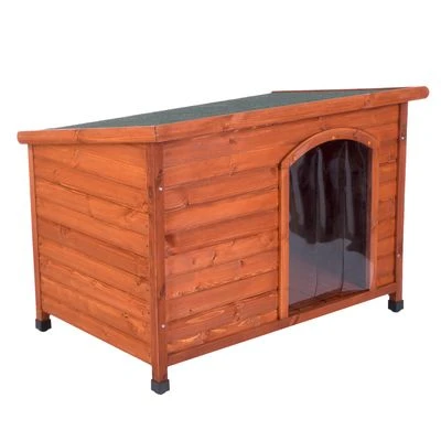 Caseta De Madera Woody Premium Con Puerta Para Perros 1 Caseta De Madera Woody Premium Con Puerta Para Perros