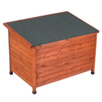 Caseta De Madera Woody Premium Con Puerta Para Perros 8 Caseta De Madera Woody Premium Con Puerta Para Perros - Imagen 8