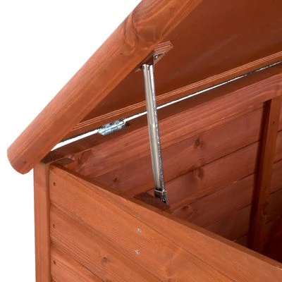 Caseta De Madera Woody Premium Con Puerta Para Perros 5 Caseta De Madera Woody Premium Con Puerta Para Perros - Imagen 5