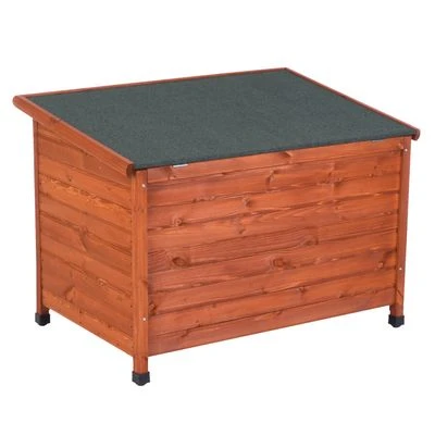 Caseta De Madera Woody Premium Con Puerta Para Perros 6 Caseta De Madera Woody Premium Con Puerta Para Perros - Imagen 6