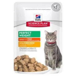 Hill's Science Plan Hill's Perfect Weight Sobres Para Gatos -Ofertas Mascotas Tienda 70906 pla hills perfectweightadult chicken 9
