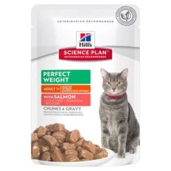 Hill's Science Plan Hill's Perfect Weight Sobres Para Gatos -Ofertas Mascotas Tienda 70906 pla hills perfectweightadult salmon 1