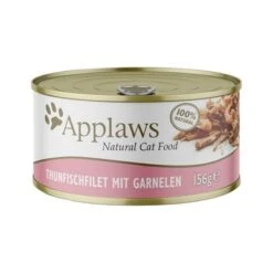 Applaws Latas En Caldo Para Gatos 12 X 156 G -Ofertas Mascotas Tienda 71477 pla applaws in bruehe thunfischfilet mit garnelen 156g hs 1 1 8 1