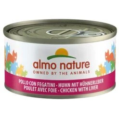 Pack Ahorro Almo Nature Con Carne 24 X 70 G -Ofertas Mascotas Tienda 72677 pla almonature huhn mit huhnleber 5 1