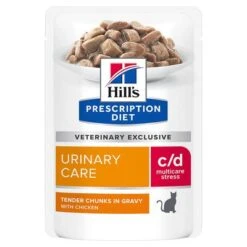 Hill's C/d Prescription Diet Urinary Stress Sobres Comida Húmeda Para Gatos -Ofertas Mascotas Tienda 79027 pla hills prescriptiondiet cd urinarystress huhn hs 01 5