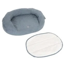 Cama Ortopédica Memory Ovalada Gris -Ofertas Mascotas Tienda 79216 memory oval grau fg 6676 9