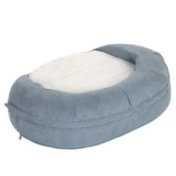 Cama Ortopédica Memory Ovalada Gris -Ofertas Mascotas Tienda 79216 pla memory oval grau fg 6675 0