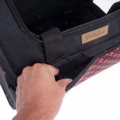 Bolso De Transporte A Cuadros Para Mascotas -Ofertas Mascotas Tienda 79331 tragetasche karo fg 7439 0