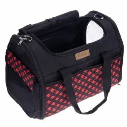 Bolso De Transporte A Cuadros Para Mascotas -Ofertas Mascotas Tienda 79331 tragetasche karo fg 7441 2