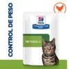 Hill's Metabolic Prescription Diet Control De Peso Sobres Para Gatos