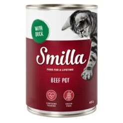 Smilla Tierno Vacuno - Pack De Prueba -Ofertas Mascotas Tienda 80099 pla smilla beefpot duck 400g 9