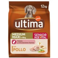 Ultima Medium-Maxi Senior Con Pollo Y Arroz 7 Ultima Medium-Maxi Senior Con Pollo Y Arroz -Ofertas Mascotas Tienda 80437 affinity ultima medium maxi senior chicken mhi 8