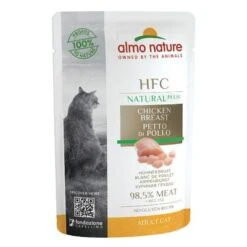 Pack Ahorro Almo Nature HFC Natural Plus 24 X 55 G -Ofertas Mascotas Tienda 80779 pla almo nature hfc natural plus huhn 55g 9