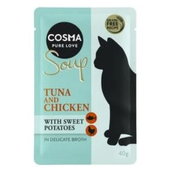 Pack %: Cosma Soup 24 X 40 G -Ofertas Mascotas Tienda 81175 pla cosma soup tunachicken 40g 8