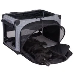 Caseta Plegable Pet Home Para Mascotas -Ofertas Mascotas Tienda 84186 pet home bordercollie cocker mix fg 10 1