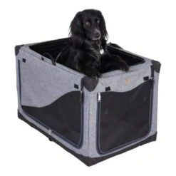 Caseta Plegable Pet Home Para Mascotas -Ofertas Mascotas Tienda 84186 pet home bordercollie cocker mix fg 6 1