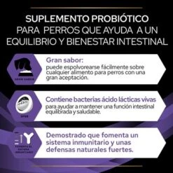 Purina Pro Plan FortiFlora Canine Probiotic Complemento Alimenticio Para Perros -Ofertas Mascotas Tienda 8445290041111 2 beneficios 7