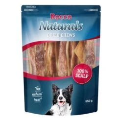 Rocco Naturals Cuero Cabelludo De Buey Para Perros -Ofertas Mascotas Tienda 94606 rocco driedchews scalp 650g 1000x1000 5