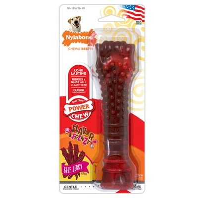 Hueso Nylabone Dura Chew Beef Jerky Con Aroma A Carne 1 Hueso Nylabone Dura Chew Beef Jerky Con Aroma A Carne