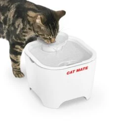 Bebedero Fuente Cat Mate Concha De Pet Mate -Ofertas Mascotas Tienda 95720 cat mate shell pet fountain hs 02 2 9