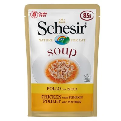 Schesir Soup 12 X 85 G Sopa Para Gatos 8 Schesir Soup 12 X 85 G Sopa Para Gatos - Imagen 8