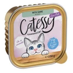 Catessy En Tarrinas 32 X 100 G - Pack Mixto -Ofertas Mascotas Tienda catessy finepate game 100g 1000x1000 2