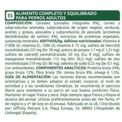 Affinity Libra Adult Con Salmón Pienso Para Perros -Ofertas Mascotas Tienda compo libra dog adult salmon es 5