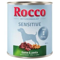 Pack De Prueba: Rocco Sensitive 6 X 800 G -Ofertas Mascotas Tienda etikett rocco nf sensitive 800g wild 1000x1000 7