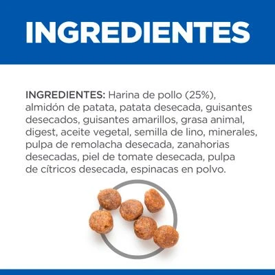 Hill's Science Plan Hill's Adult 1-6 No Grain Medium Science Plan Con Pollo - Imagen 6