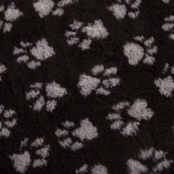 Manta Para Perros Y Gatos Vetbed® Isobed SL Paw, Negra/gris -Ofertas Mascotas Tienda hude decken 2014 49 1