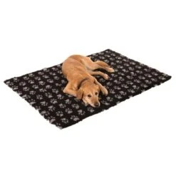 Manta Para Perros Y Gatos Vetbed® Isobed SL Paw, Negra/gris -Ofertas Mascotas Tienda hude decken 2014 59 2