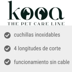 Máquina Cortapelo Kooa GEAR Mini -Ofertas Mascotas Tienda kooa 2 7