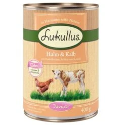 Lukullus Junior - Pack De Prueba Mixto -Ofertas Mascotas Tienda lk 400g junior kalbhuhn 1000x1000 0 1