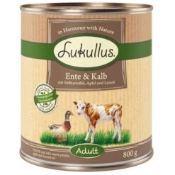 Pack Ahorro: Lukullus 24 X 800 G -Ofertas Mascotas Tienda lukullus entekalb 800g 1000x1000 6 1