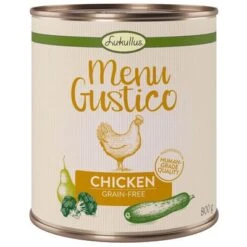 Lukullus Menú Gustico 24 X 800 G - Pack Ahorro 12 Lukullus Menú Gustico 24 X 800 G - Pack Ahorro -Ofertas Mascotas Tienda lukullus menu gustico chicken 800g 1000x1000 3