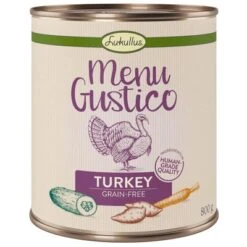 Lukullus Menú Gustico 24 X 800 G - Pack Ahorro 11 Lukullus Menú Gustico 24 X 800 G - Pack Ahorro -Ofertas Mascotas Tienda lukullus menu gustico turkey 800g 1000x1000 7 1