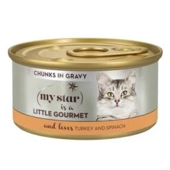 My Star Bocaditos En Salsa Gourmet En Latas 24 X 85 G Para Gatos -Ofertas Mascotas Tienda mystar littlegourmet chunksingravy turkey 85g 6