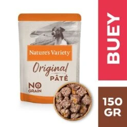 Nature's Variety Original Paté No Grain Mini 16 X 150 G -Ofertas Mascotas Tienda nv ecom lanza toolkit hero image f2 dog 1500x1500 pate beef 150gr 1 1
