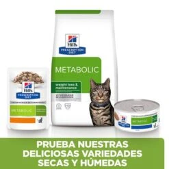 Hill's Metabolic Prescription Diet Control De Peso Sobres Para Gatos -Ofertas Mascotas Tienda pd metabolic cat bk23678m bk27701 bk28138 bk25986m cross sell es 3